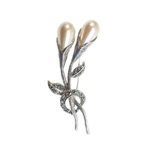 Sterling Silver Calla Lily Pin